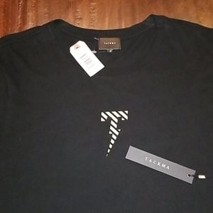 TACKMA Seek No Approval Black Tee Shirt M
